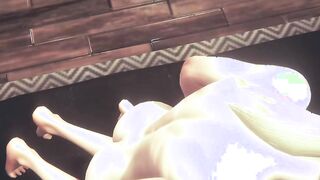 Genshin Impact Cartoon - Barbara Hardsex with Futanari - Japanese chinese Manga Hentai Game Porn