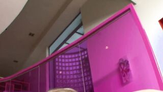 Ivy Winters blows and fucks into interracial sex