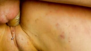 Blonde 18 year old has anal 3 way with double penetration