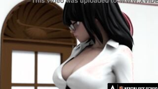 ANIME SEX UNIVERSITY - Amazingly Hot Jugs Futanari Sexy CREAMPIES Anime mom Principal!