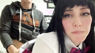 Komi-san loves to suck and boned with his BF-DEMO