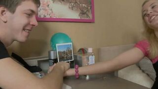Aleksey is a blonde Russian 19 yo pornstar who wants penis