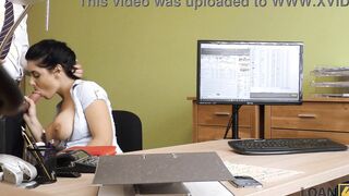 LOAN4K. Amazingly Hot mom spreads legs so man instantly approves credit