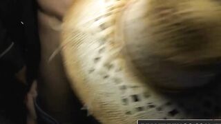 Slutty Cowgirls party Into the VIP flashing and blowing penis - Reality Kings