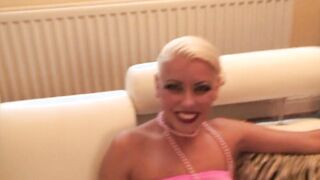 Smoking Beauty Hot has a younger and an mature stud filling her holes