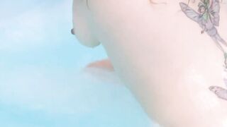 Gina is a inked cunt with mouth who fucks herself with sex dildos