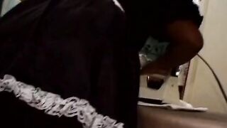 2 friends take the honor of satisfying a freaky huge dick