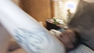 Satin Lady gets boned evety way