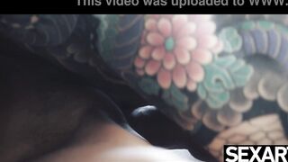 Goddess African star pounded to multiple orgasms and a babe cummed
