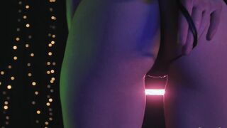 STASYQ - On stage stripping by skinny teen AngelQ