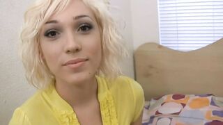 Lily LaBeau Blonde Teenage Masturbates With Sex Dildos