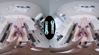 WETVR Bound Up Fun Dark Haired Fuck With Mouthful Into VR Porn