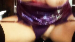 Filthy stud fucks a Bae Bae into a cat mask and tights
