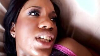 Double Penetration for African Cougar