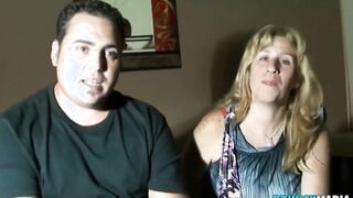 Experienced MOTHER into her First Porn Clip Asks for More