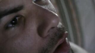 Huge haired Beauty receives her throbbing on a chair