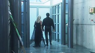 sexy chick awards her husband a steamy oral sex and receives a hard doggy style fucking inside return
