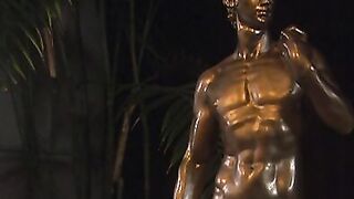 sexy chick awards her husband a steamy oral sex and receives a hard doggy style fucking inside return