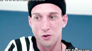 Referee gets all the twat to banged