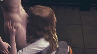 Cartoon Uncensored 3D - Hermi Fellatio and toy boned - Japanese chinese Manga Hentai Game Porn