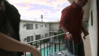 beauty beauty gets her long titted cumshot after rough bang session