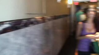 Awesome airport sex tape