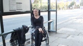 Paraprincess outdoors nudity and handicapped pornstar flashing