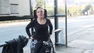 Paraprincess outdoors nudity and handicapped pornstar flashing
