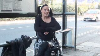 Paraprincess outdoors nudity and handicapped pornstar flashing
