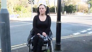Paraprincess outdoors nudity and handicapped pornstar flashing
