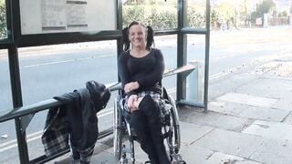 Paraprincess outdoors nudity and handicapped pornstar flashing