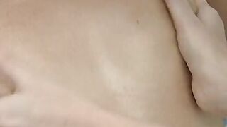 Orgasm bet! Which tiny boobed blonde comes faster?