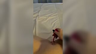 Long cock barley fit into my hungarian eighteen vagina