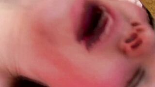 She loves every inch of this huge penis