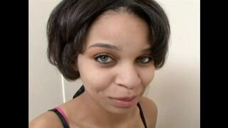 beauty Jizzed into African Vagina