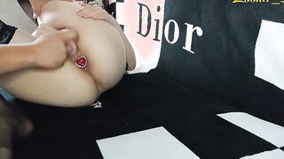 rough orgasm from masturbation