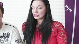 She wants to performance her hubby how he should banged!