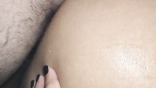 seduce my stepdad inside the restroom when we are alone