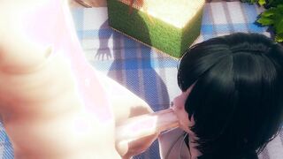 1 Punch Man - Fubuki Oral Sex and boobjob - Japanese eastern Manga Hentai Game Porn