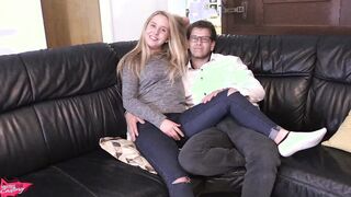 blonde eighteen year mature teens fucks for her first porn