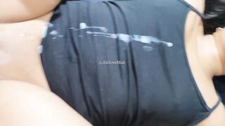 Oops, wrong hole!! I banged! her butt mercilessly, ejaculated massively and filmed everything with my cell phone!