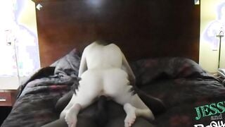 virgin white 18 year old fucks her first big black dick inside college dorm