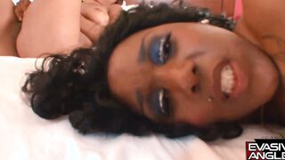 EVASIVE ANGLES Lusty African step Mothers And Daughters 10 Tape three. Ms. Mocha Xxxstacy and Lil Sexxxy enjoy a three-way. See stretched their legs and got showered inside steamy loads of fresh white jizz.