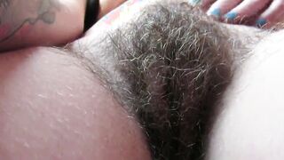 Perfect unshaved bush