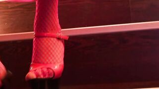 Dark Hair tiny titties lesbos inside friendly panties eat snatch and sex toy fucked after a bicycle workout