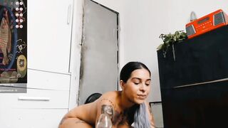 Ligia Feeling extremely irresistible fucking into the carpet
