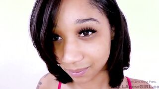 Sweet 18 Year Old gets sluty sucking off big penis at audition