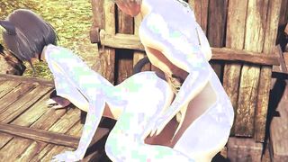 Cartoon Uncensored 3D - Kitty Toy and Anal sex with cummed - Japanese chinese Manga Cartoon Game Porn