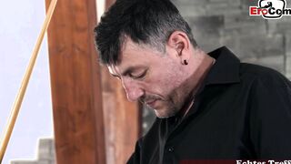 German old amateur mother dark hair fucks inside underwear