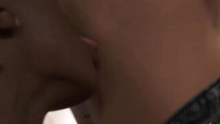 African lesbo was fooling around with her friends pink hole inside her room with meticulous attention